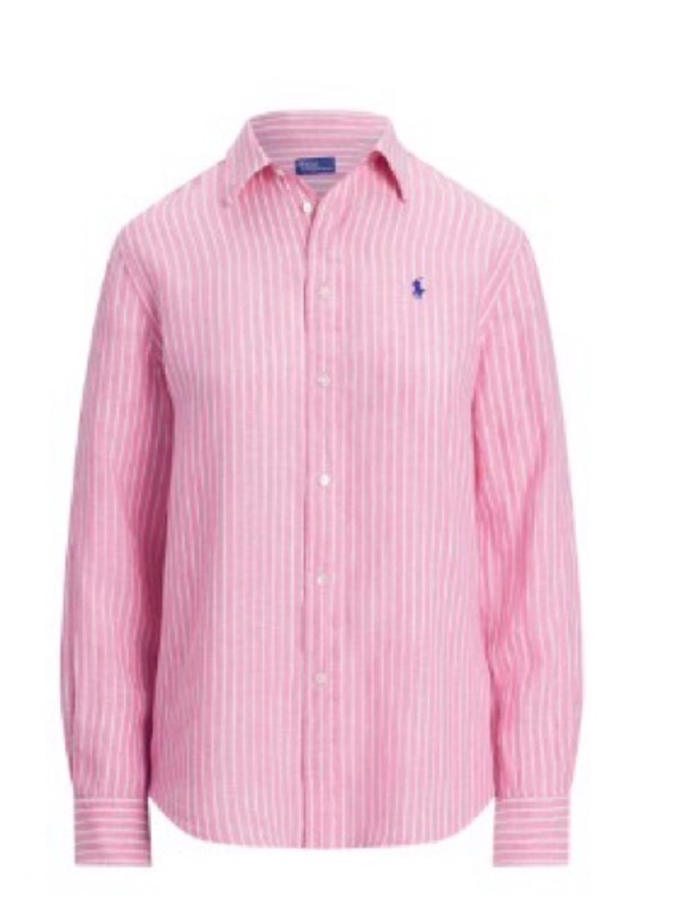 Polo Ralph Lauren Pink Striped Button-Down Shirt for Kids - Classic Long Sleeve
